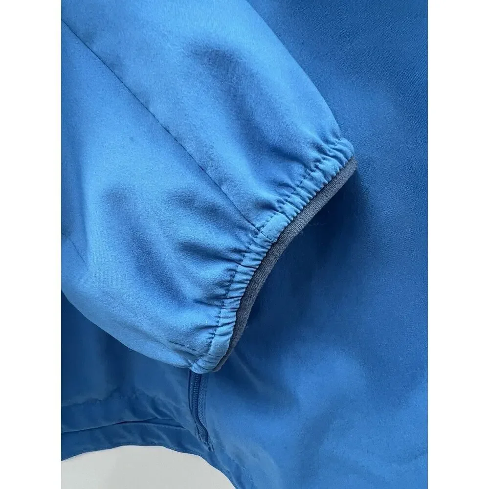 Jack Wolfskin Men’s Long Sleeve Zip Front Jacket Unlined Blue Size Large EUC
